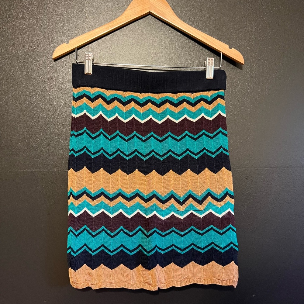 LOFT Chevron Sweater Skirt